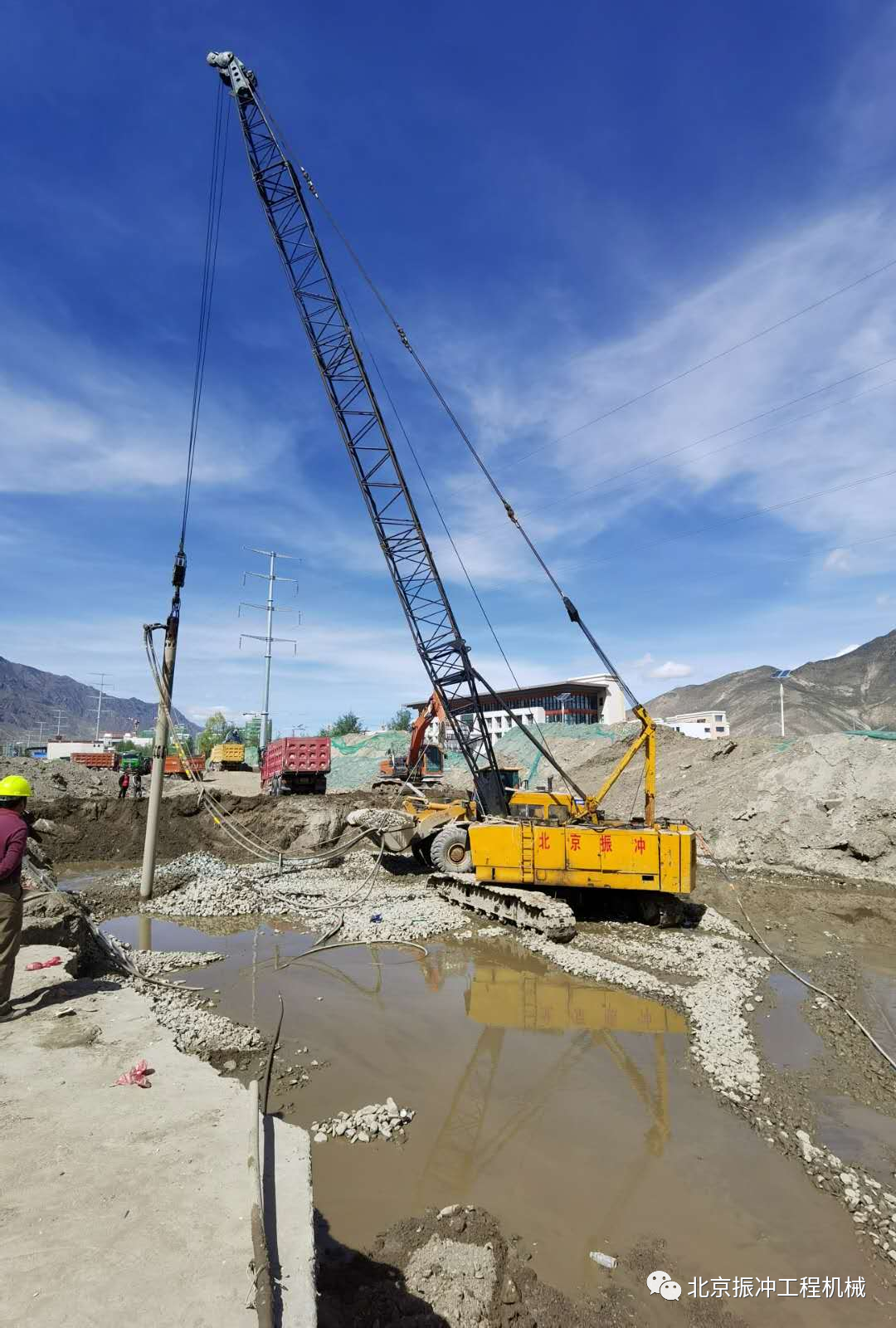 西藏泽当大道商住楼振冲碎石桩项目